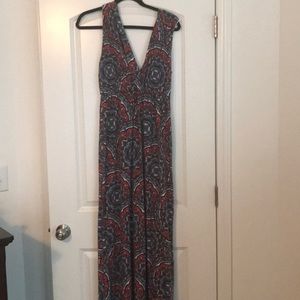 Multi colored Maxi Dress (large)